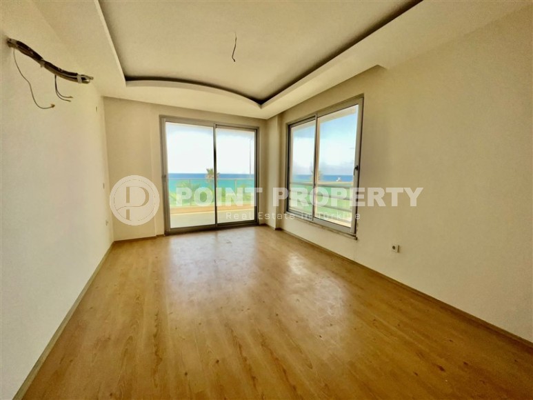Линейная квартира 3+1 с роскошным панорамным видом на море, в центре престижного района Аланьи - Кестель-id-7091-фото-3
