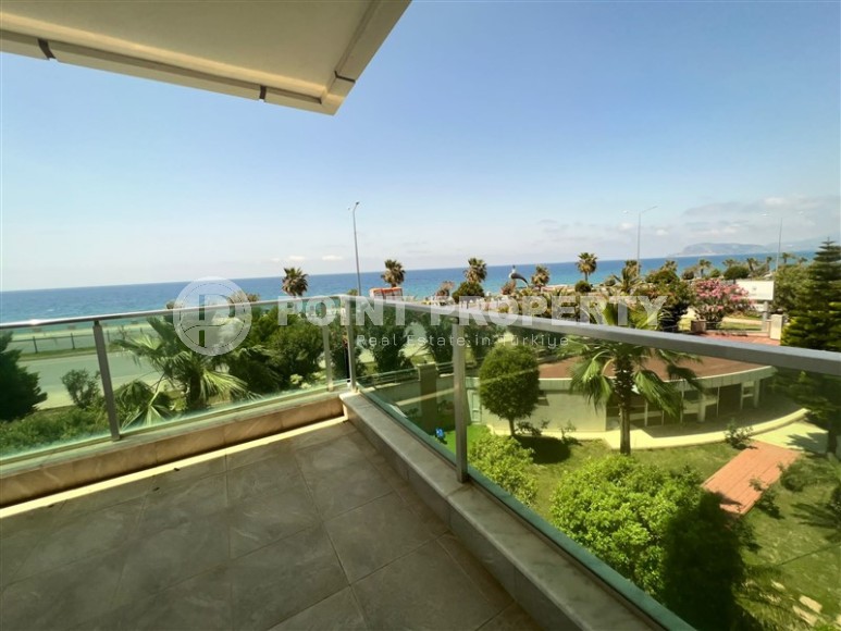 Линейная квартира 3+1 с роскошным панорамным видом на море, в центре престижного района Аланьи - Кестель-id-7091-фото-10