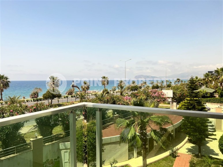 Линейная квартира 3+1 с роскошным панорамным видом на море, в центре престижного района Аланьи - Кестель-id-7091-фото-11