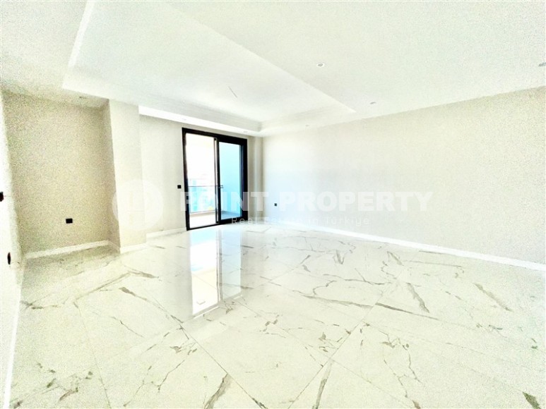 Панорамная двухуровневая квартира на первой линии от моря, в центре престижного района Аланьи - Кестель-id-7093-фото-5