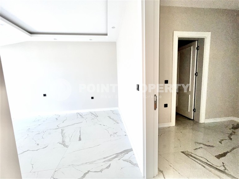 Панорамная двухуровневая квартира на первой линии от моря, в центре престижного района Аланьи - Кестель-id-7093-фото-8