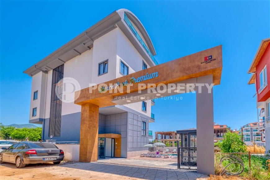 Furnished 1+1 apartment in a new complex in the very center of the European Oba district, 50 m2-id-1075-photo-11