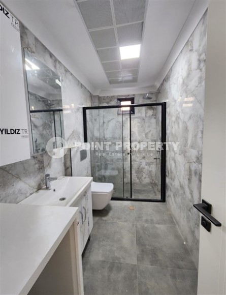 Панорамная квартира с видом на море и гору Кале, на 4-м этаже с мансардой в престижном районе Аланьи - Хасбахче-id-7094-фото-16