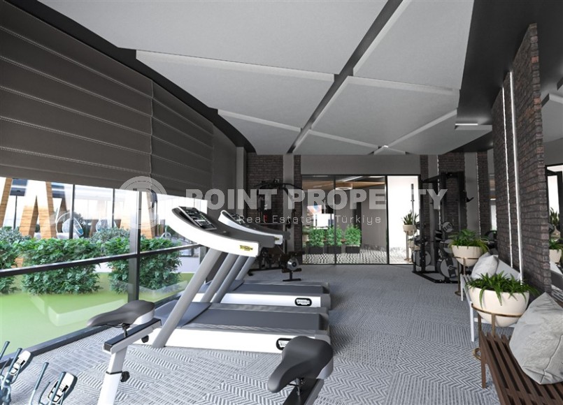 Panoramic apartment on the 10th floor in a residential complex under construction, in the popular area of Alanya - Mahmutlar Description:-id-7095-photo-6