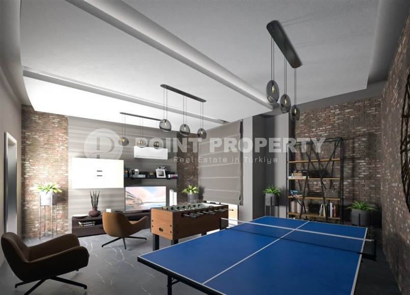 Panoramic apartment on the 10th floor in a residential complex under construction, in the popular area of Alanya - Mahmutlar Description:-id-7095-photo-11