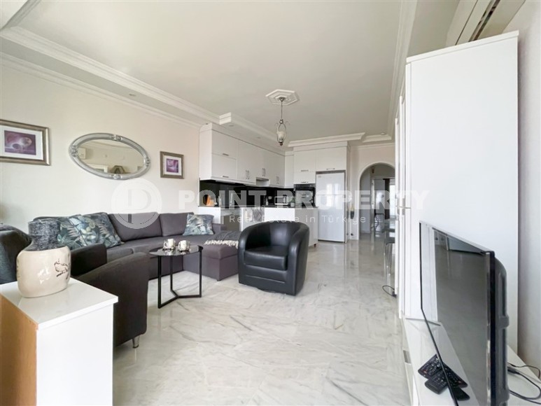 Панорамная квартира 2+1 с двумя большими застекленными балконами, в 650 метрах от моря-id-7097-фото-3