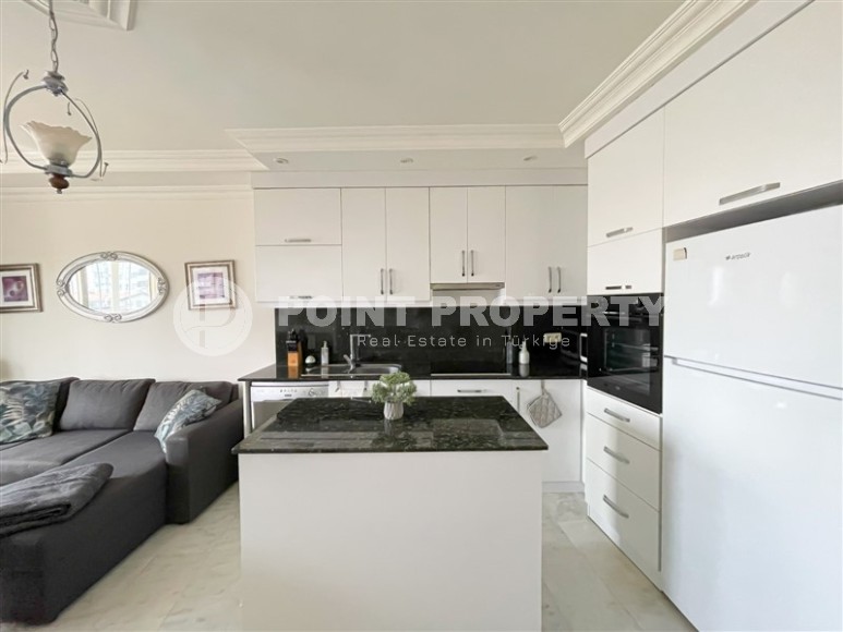 Панорамная квартира 2+1 с двумя большими застекленными балконами, в 650 метрах от моря-id-7097-фото-4