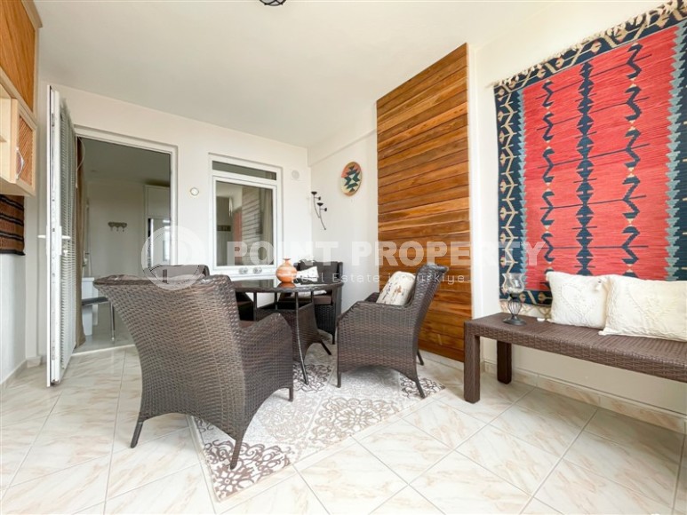 Панорамная квартира 2+1 с двумя большими застекленными балконами, в 650 метрах от моря-id-7097-фото-12