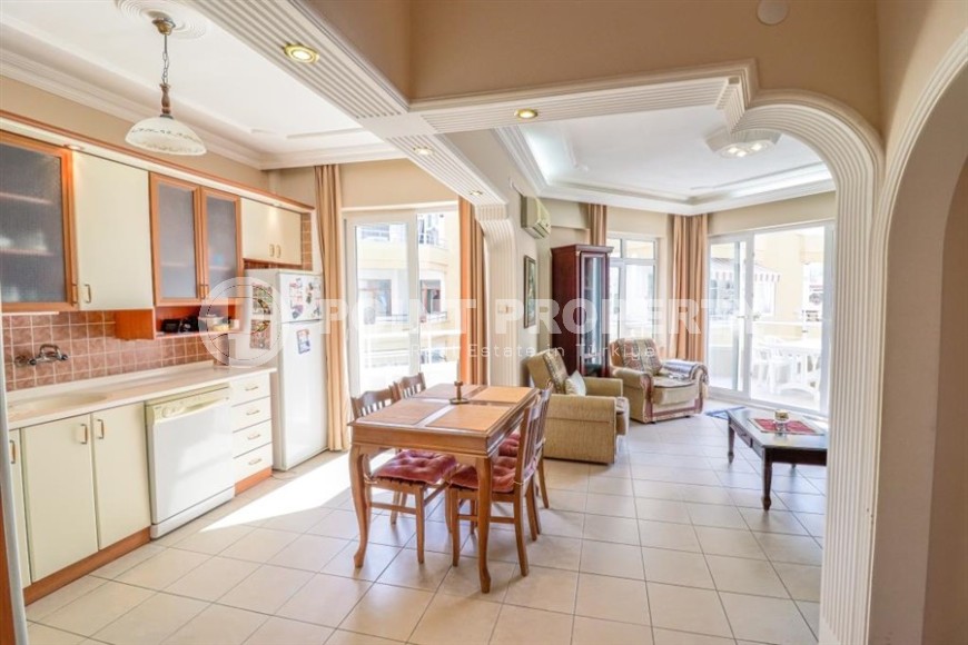 Уютная меблированная квартира с видом на море, в центре популярного района Аланьи - Махмутлар-id-7098-фото-3