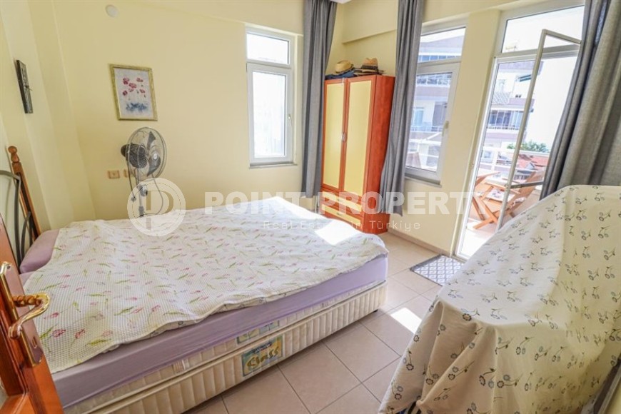 Уютная меблированная квартира с видом на море, в центре популярного района Аланьи - Махмутлар-id-7098-фото-6