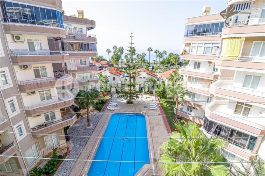 Уютная меблированная квартира с видом на море, в центре популярного района Аланьи - Махмутлар-id-7098-фото-11