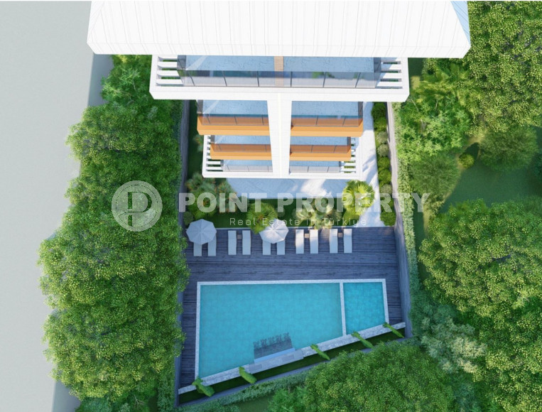 Unique project in Kargicak, just 217 meters from the Mediterranean Sea!-id-1003-photo-1
