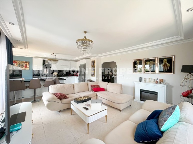 Стильная квартира с современным дизайном в километре от моря, в благоустроенном районе Аланьи - Джикджилли-id-7099-фото-2