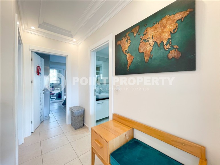 Стильная квартира с современным дизайном в километре от моря, в благоустроенном районе Аланьи - Джикджилли-id-7099-фото-8