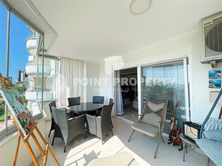 Стильная квартира с современным дизайном в километре от моря, в благоустроенном районе Аланьи - Джикджилли-id-7099-фото-11