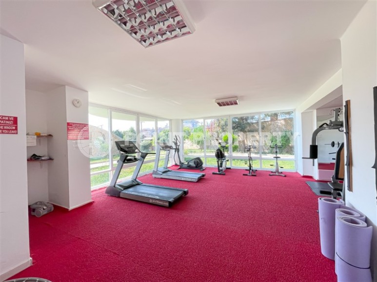 Стильная квартира с современным дизайном в километре от моря, в благоустроенном районе Аланьи - Джикджилли-id-7099-фото-14