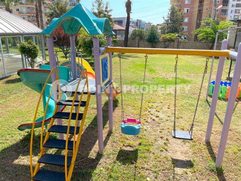 Стильная квартира с современным дизайном в километре от моря, в благоустроенном районе Аланьи - Джикджилли-id-7099-фото-15