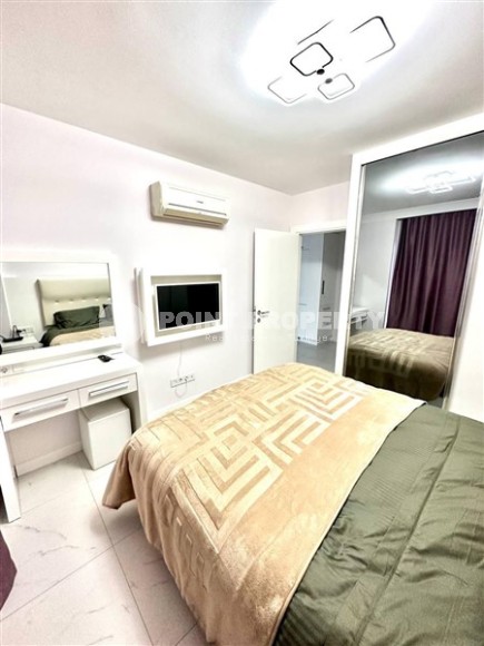 Компактная квартира с мебелью и бытовой техникой, в 700 метрах от моря, в центре Аланьи-id-7105-фото-6