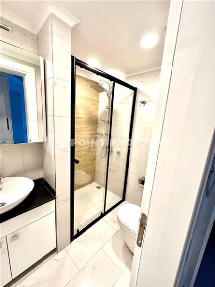 Компактная квартира с мебелью и бытовой техникой, в 700 метрах от моря, в центре Аланьи-id-7105-фото-7