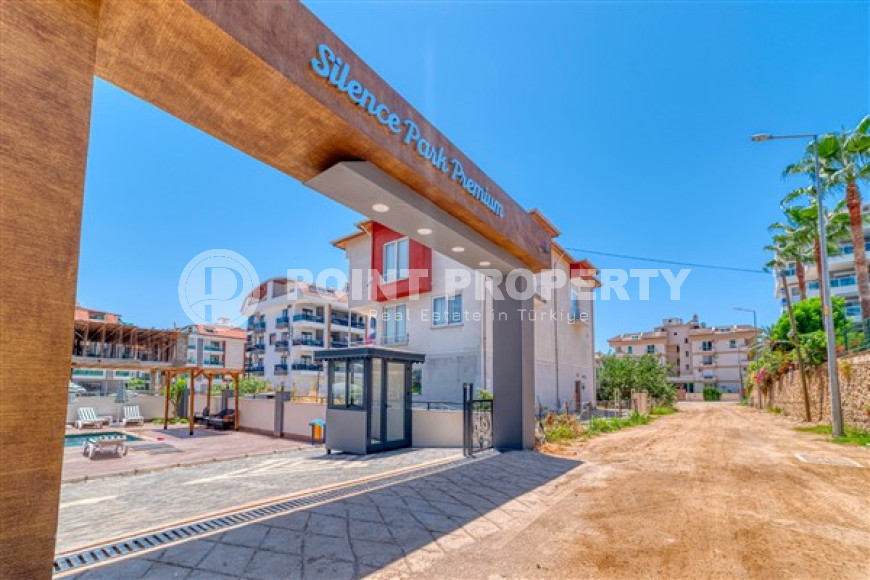 Furnished 1+1 apartment in a new complex in the very center of the European Oba district, 50 m2-id-1075-photo-14
