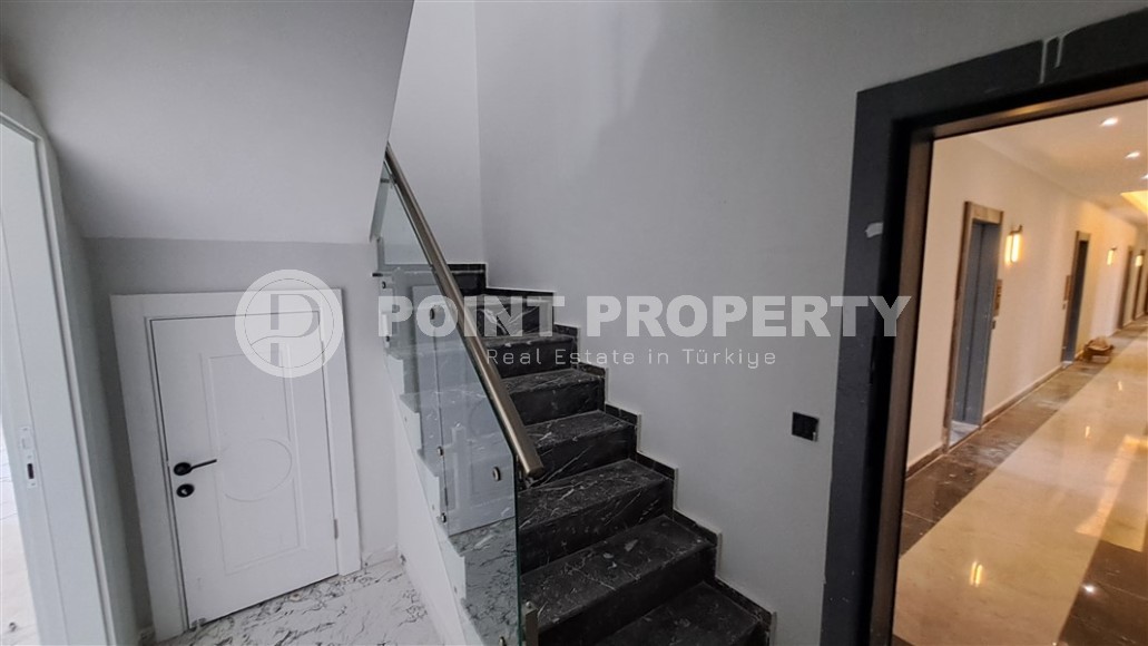 Spacious two-level apartment with panoramic views of the sea and mountains, in a quiet area of Alanya - Upper Oba-id-7114-photo-7