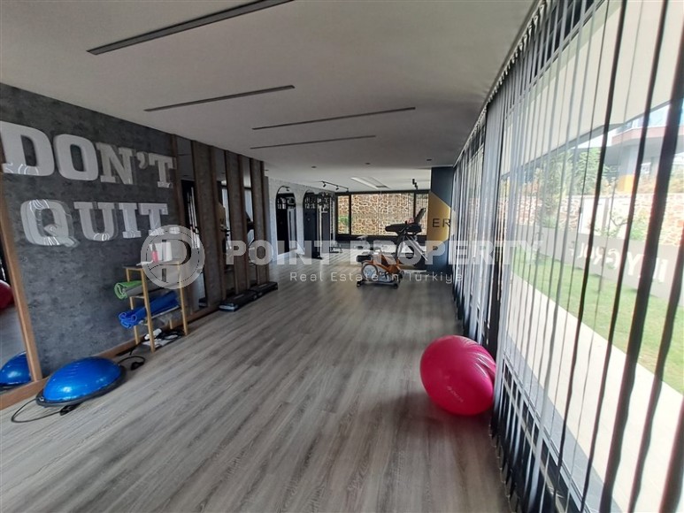 Spacious two-level apartment with panoramic views of the sea and mountains, in a quiet area of Alanya - Upper Oba-id-7114-photo-13