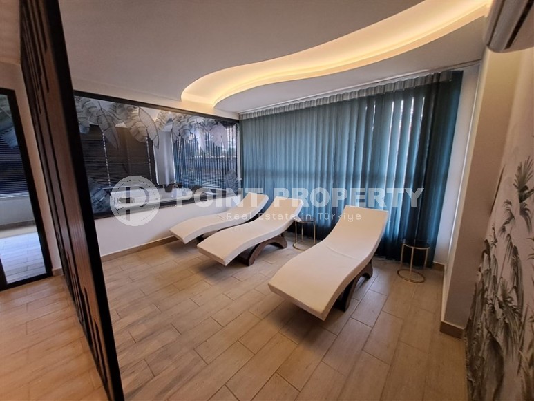 Spacious two-level apartment with panoramic views of the sea and mountains, in a quiet area of Alanya - Upper Oba-id-7114-photo-16