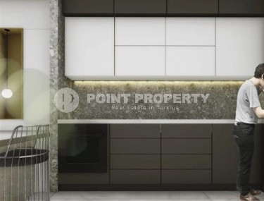 Compact 1+1 apartment in a residential complex under construction, in a promising area of Alanya - Avsallar-id-7121-photo-2