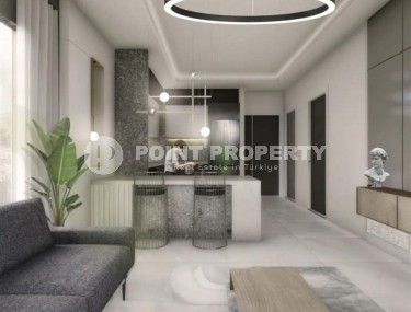 Compact 1+1 apartment in a residential complex under construction, in a promising area of Alanya - Avsallar-id-7121-photo-4