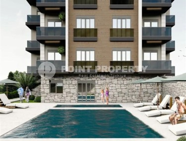 Compact 1+1 apartment in a residential complex under construction, in a promising area of Alanya - Avsallar-id-7121-photo-5