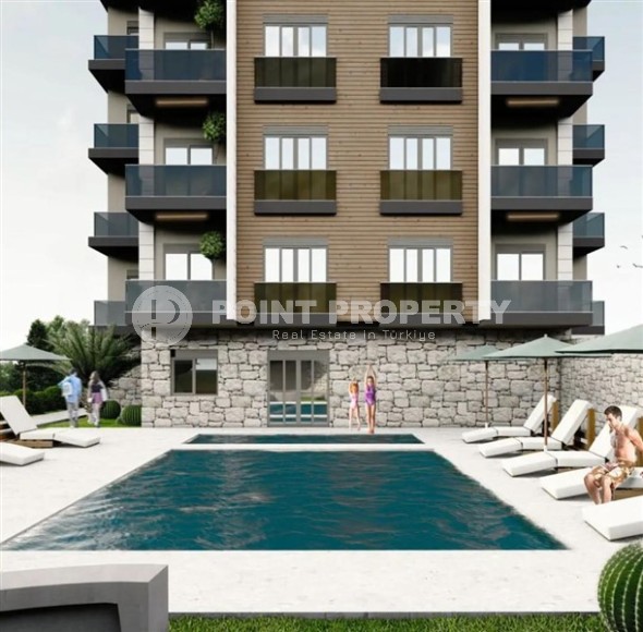 Compact 1+1 apartment in a residential complex under construction, in a promising area of Alanya - Avsallar-id-7121-photo-5