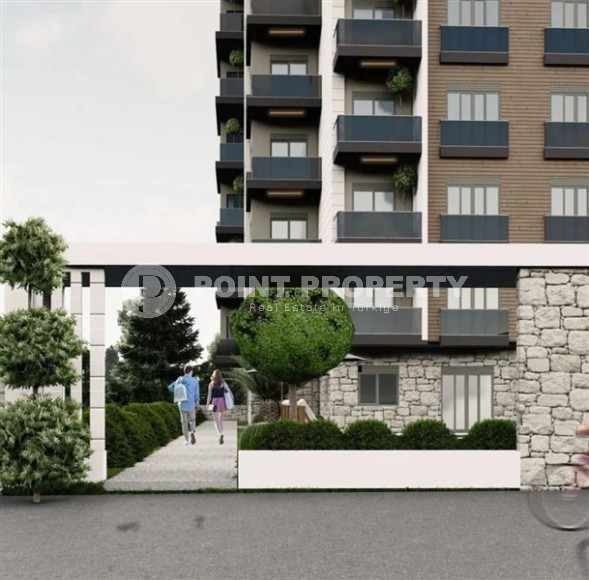 Compact 1+1 apartment in a residential complex under construction, in a promising area of Alanya - Avsallar-id-7121-photo-7