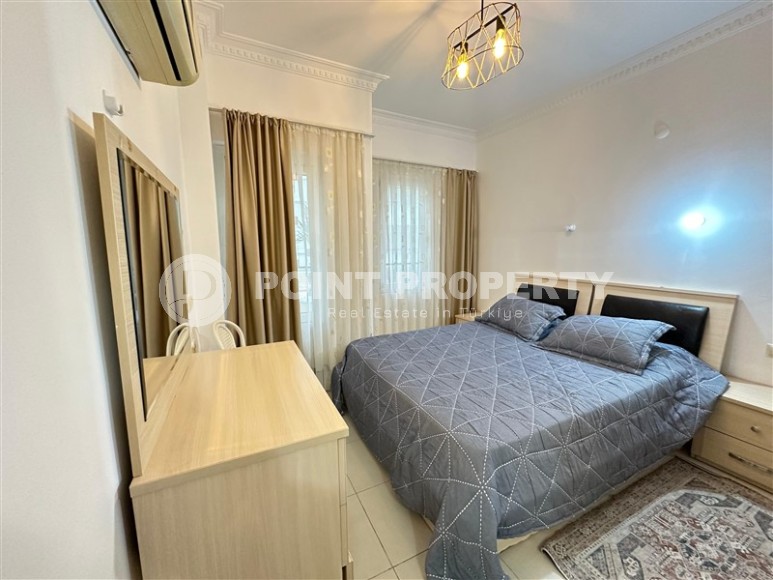 Уютная благоустроенная квартира с мебелью и бытовой техникой, в центре популярного района Аланьи - Нижняя Оба-id-7127-фото-4