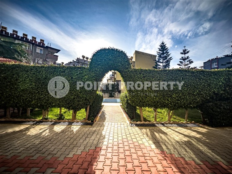 Благоустроенная квартира с мебелью и бытовой техникой в 500 метрах от пляжа Клеопатры, в центре Аланьи-id-7129-фото-11