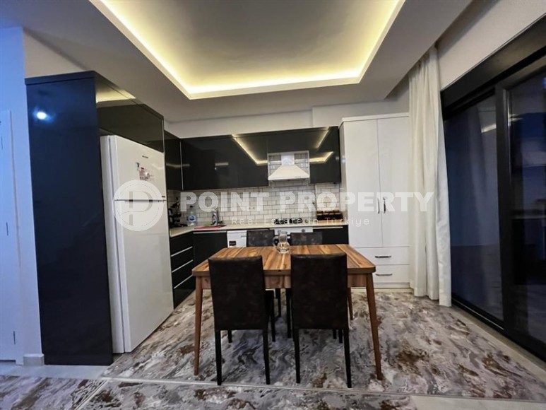 Spacious duplex apartment on the 5th floor with an attic, in a prestigious area of Alanya - Upper Oba-id-7134-photo-5