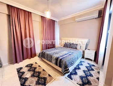 Светлая, просторная квартира 1+1, общей площадью 80 м2, на 2-м этаже в доме 2002 года постройки, в центре Аланьи-id-7135-фото-5