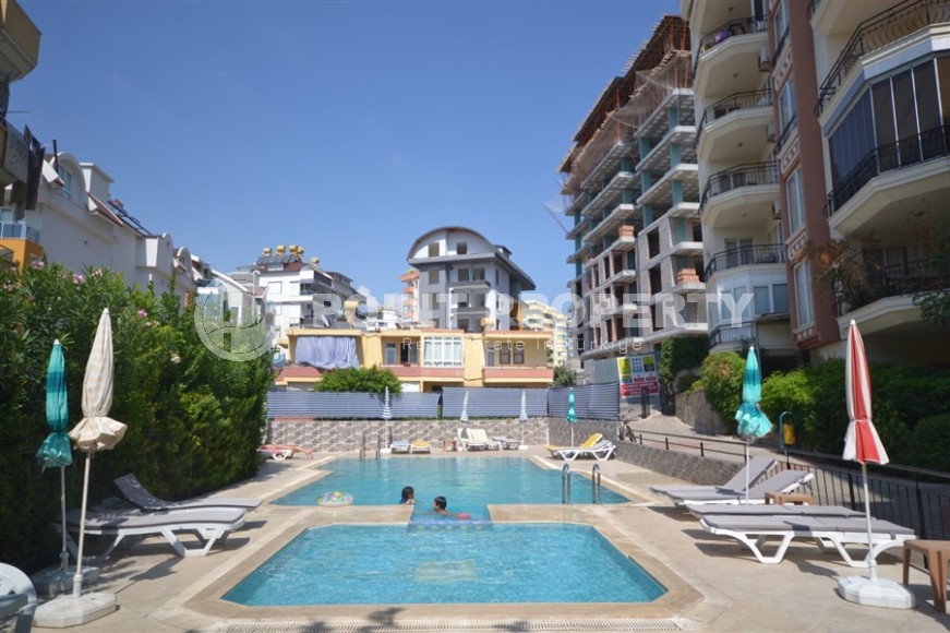 Cozy apartment with furniture and household appliances 300 meters from the sea, in the center of a quiet area of Alanya - Tosmur-id-7138-photo-11