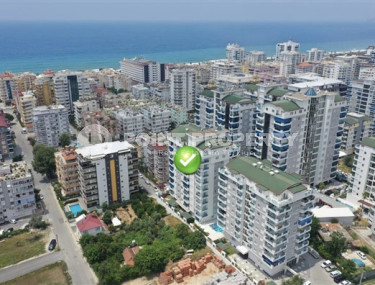 Видовая квартира 1+1, 56м² в элитном комплексе, в 400м от моря в Махмутларе, Алания-id-1557-фото-1