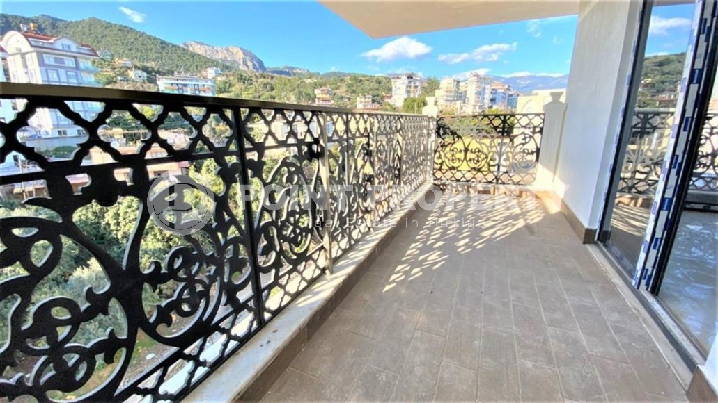 Двухуровневая квартира 2+1 с панорамным видом на Торосские горы, на 4-м этаже с мансардой в новой резиденции, введенной в эксплуатацию в 2023 году-id-7140-фото-13