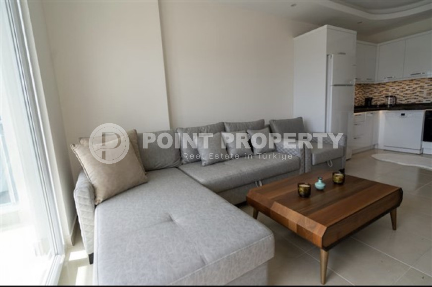 Видовая квартира 1+1, 56м² в элитном комплексе, в 400м от моря в Махмутларе, Алания-id-1557-фото-2