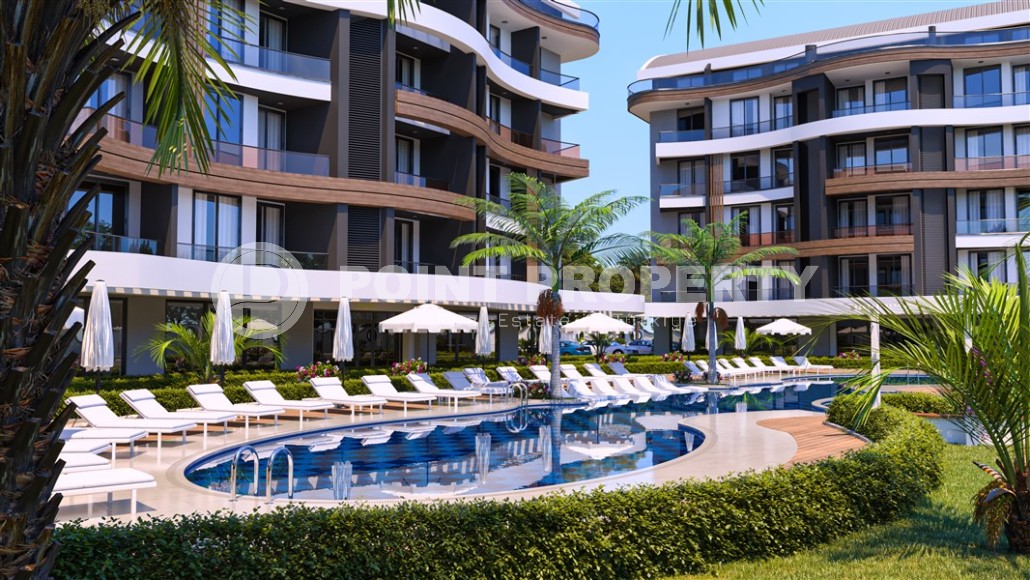 Компактная квартира 1+1 в резиденции премиум класса на этапе строительства, в трех километрах от моря-id-7142-фото-2