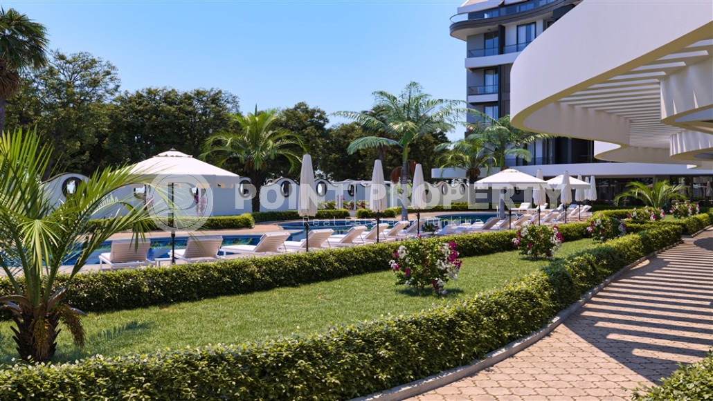 Компактная квартира 1+1 в резиденции премиум класса на этапе строительства, в трех километрах от моря-id-7142-фото-4