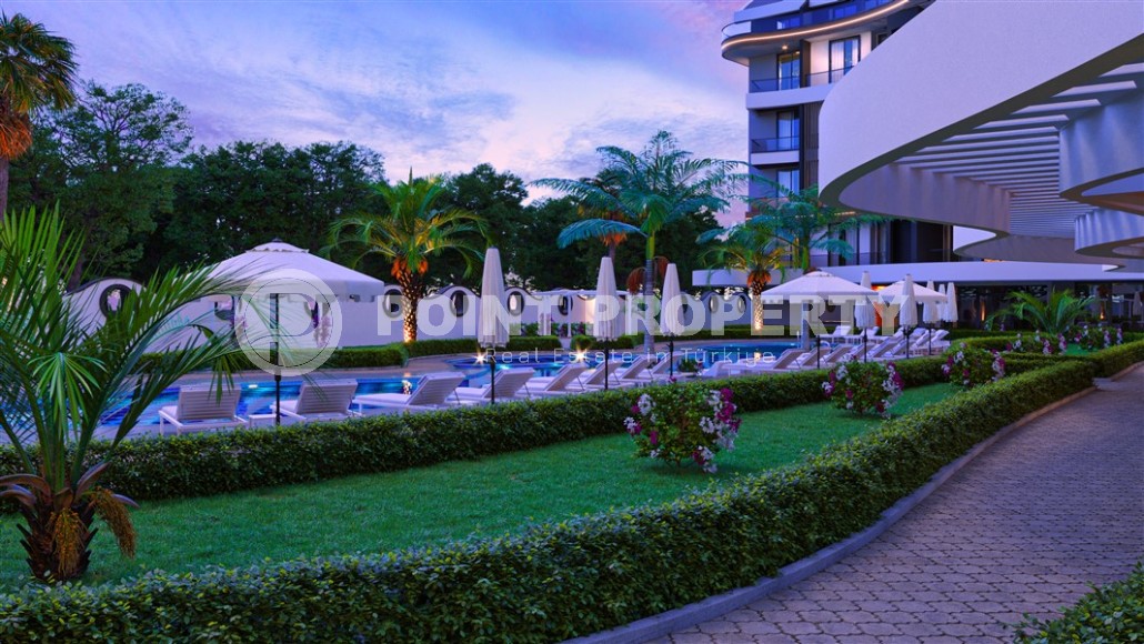 Компактная квартира 1+1 в резиденции премиум класса на этапе строительства, в трех километрах от моря-id-7142-фото-5