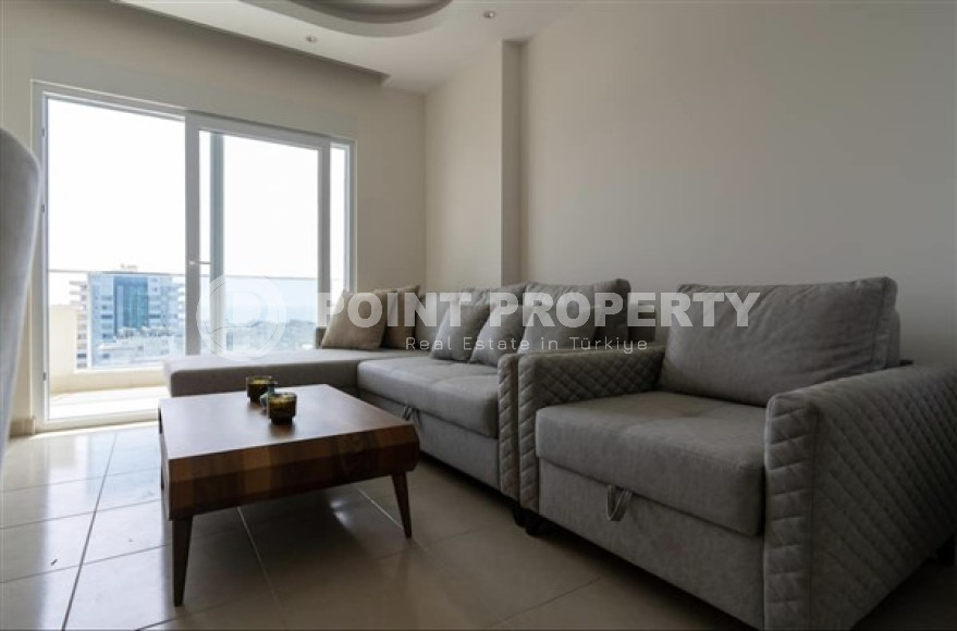 Видовая квартира 1+1, 56м² в элитном комплексе, в 400м от моря в Махмутларе, Алания-id-1557-фото-3