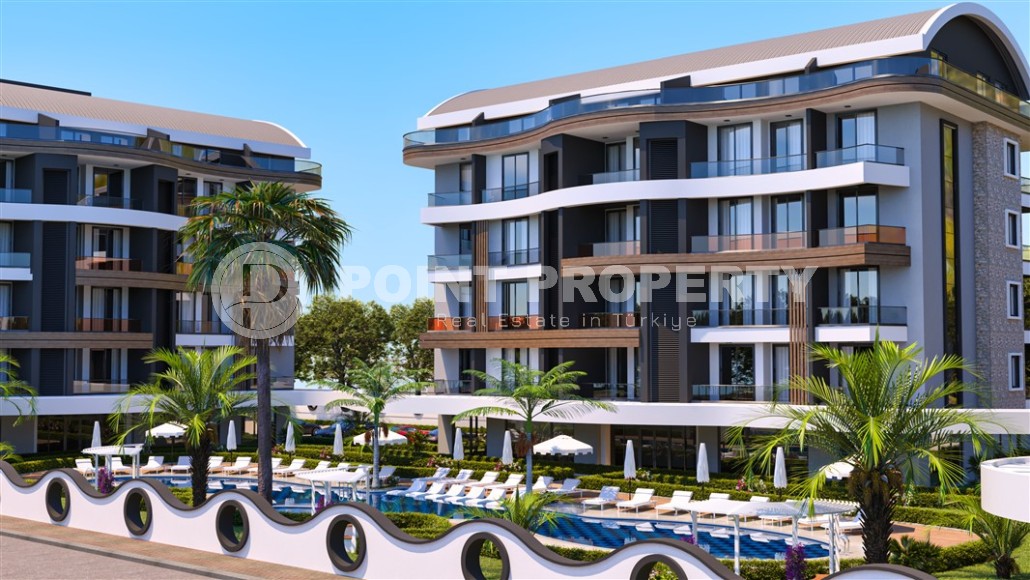 Компактная квартира 1+1 в резиденции премиум класса на этапе строительства, в трех километрах от моря-id-7142-фото-7