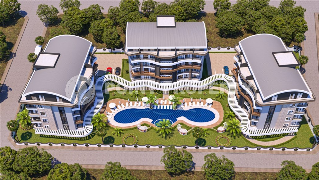 Компактная квартира 1+1 в резиденции премиум класса на этапе строительства, в трех километрах от моря-id-7142-фото-11