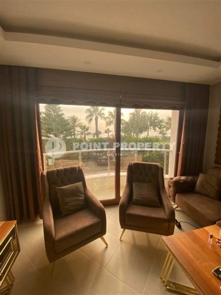 Просторная квартира 3+1 на первой линии от моря, в комфортабельном жилом комплексе, построенном в 2012 году-id-7144-фото-3