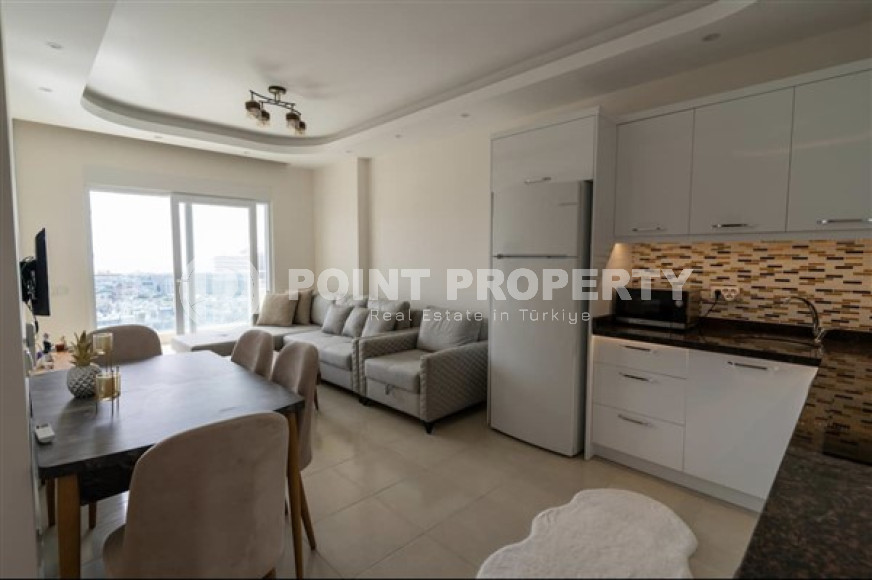 Видовая квартира 1+1, 56м² в элитном комплексе, в 400м от моря в Махмутларе, Алания-id-1557-фото-8