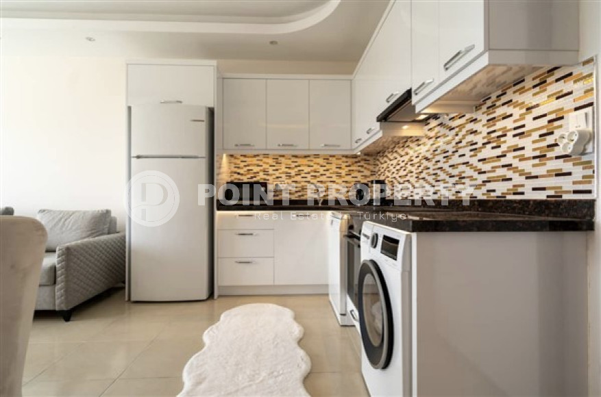 Видовая квартира 1+1, 56м² в элитном комплексе, в 400м от моря в Махмутларе, Алания-id-1557-фото-11