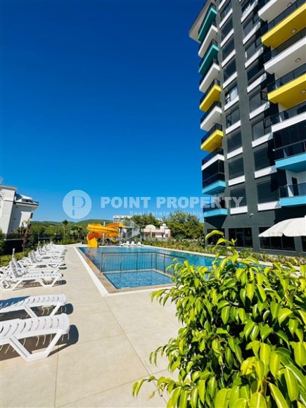 Ready-to-move-in apartment with furniture and household appliances 1400 meters from the sea, in the Avsallar area-id-7147-photo-12